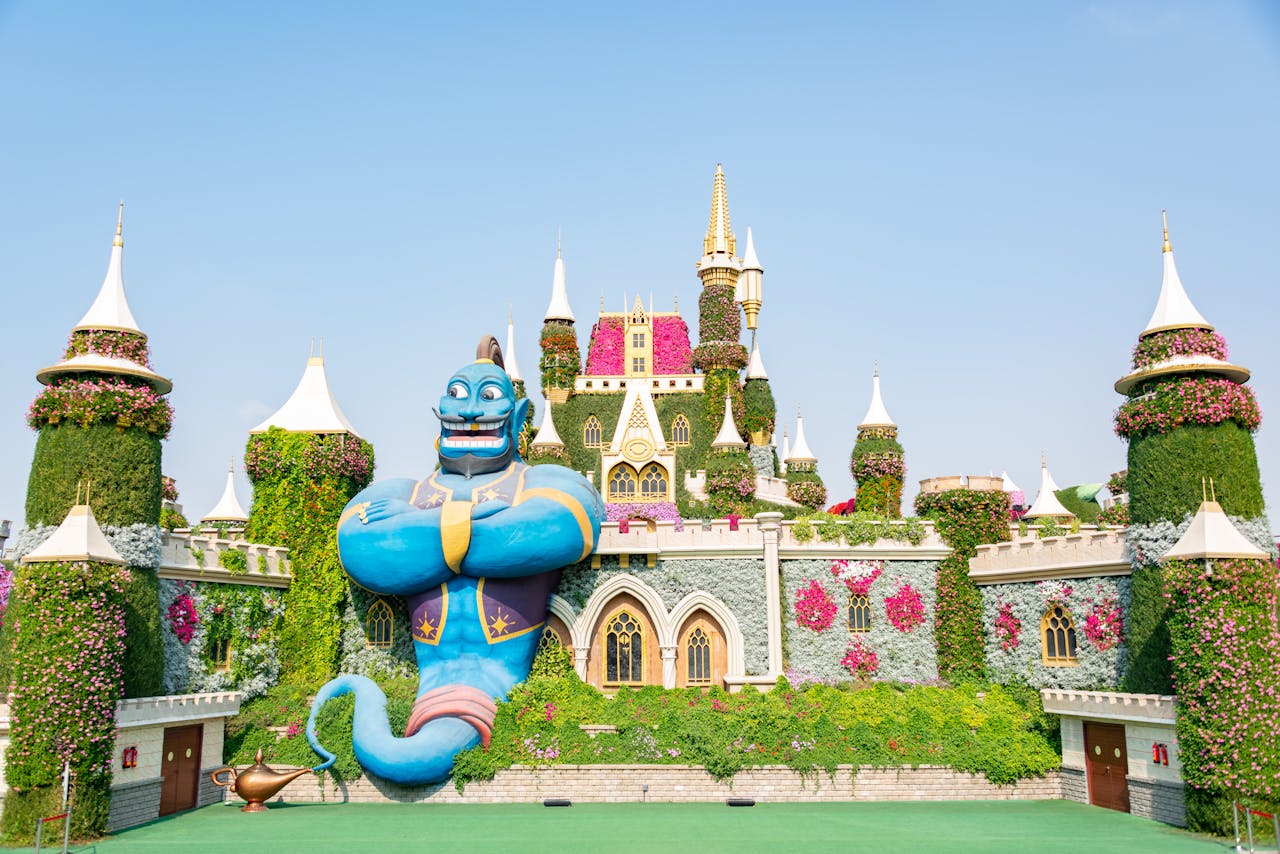 Day 4: Visit to Miracle Garden / Desert Safari